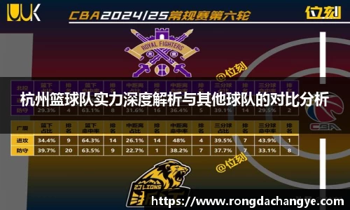 杭州篮球队实力深度解析与其他球队的对比分析